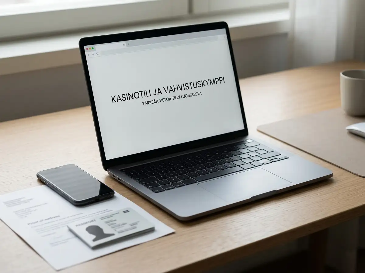OneCasino tili ja KYC – asiakirjat ja rajat
